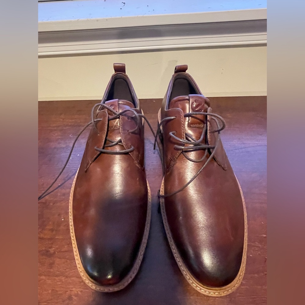 Ecco Men’s Brown Leather Derby Shoes